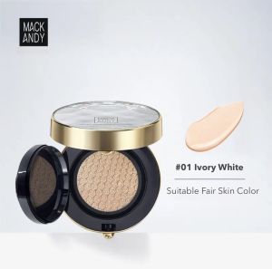 Mack Andy Air Cushion Mushroom Head Concealer Whitening Cosmetics Waterproof Brighten Face Base Tone BB Cream Foundation Makeup Products Long Lasting