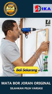 MATA BOR BETON JORAN DRIL SIZE 4 5 6 8 10 12 MM TEMBOK KUAT OBENG KUALITAS BAGUS TEBAL TAJAM