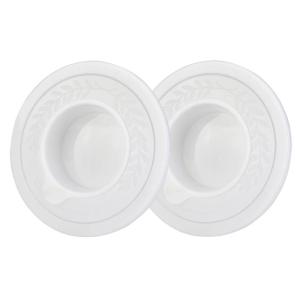 2PCS Mixing Bowl Covers Dustproof Design Reduces Ingredient Splatter Keeps Counter Clean During Baking Prep for 5.5-6QT