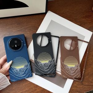 For Huawei Honor Magic V5 Case Hard PC carbon fibre Moon Protective Back Cover Cases For Honor Magic V5 V3 VS3 V2 VS2 V Shell