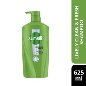SUNSILK  Lively Clean & Fresh Shampoo 625ml