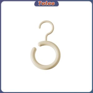 Talao Round Scarf Tie Hanger Circular Ring Clothes Hanger Hat Rack Hook Space Saving 1Pc