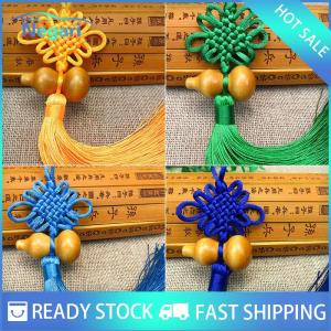 NG Motor✨ COD ✨ Car 1 cái bùa may mắn Mặt dây chuyền bầu phong thủy thắt nút Trung Quốc trang trí nhà xe hơi