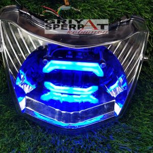 REFLEKTOR LAMPU DEPAN SUPRA FIT NEW DAYMAKER LED