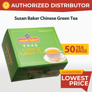 Susan Baker CHINESE GREEN TEA Bags 50 sachets – Bulk Hot & Iced Tea Brewing Pack