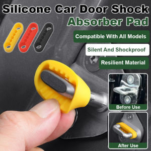 Shock Absorbing Cushion Pad Silicone Car Door Lock Protector Anti Collision Bumper Pad Noise Reduction Vehicle Protection Accessories