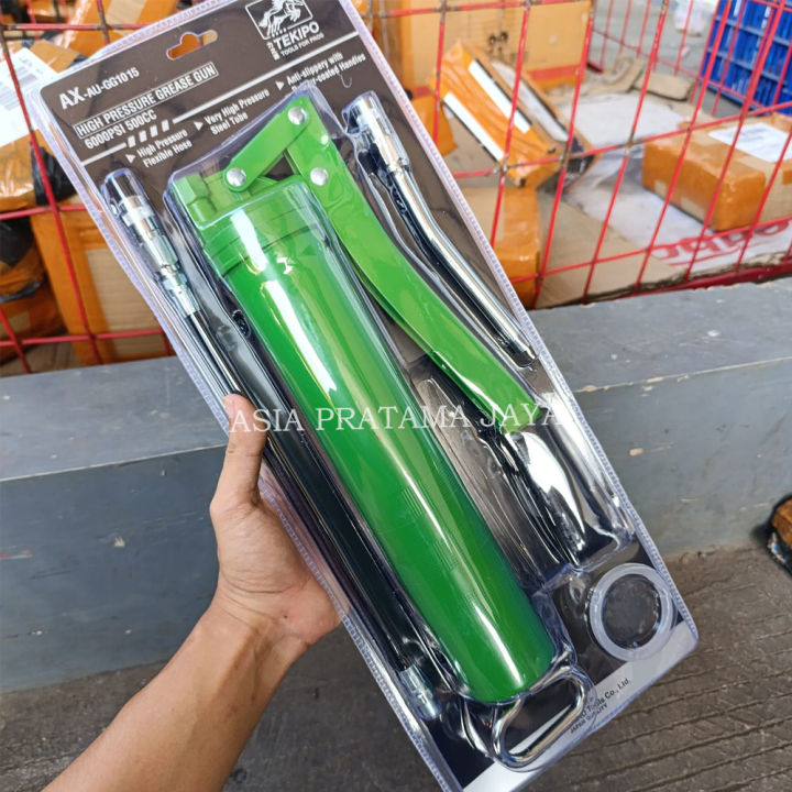 Grease Gun 600CC / Pompa Gemuk Tangan / Alat Penghisap Oli Pompa Gemuk Stempet Tangan 8000-12000psi
