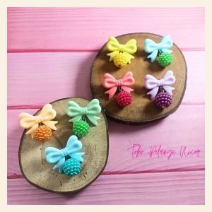 Bros Kecil Imut-Bros Baju Pita Berry- Bros Dagu - Bross Hijab - Peniti Pin Bros anak-Bros Clay