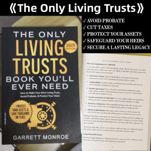 《The Only Living Trusts》Lifes Unique Readings Avoid Probate Protect Your Heirs Life Letter Holder
