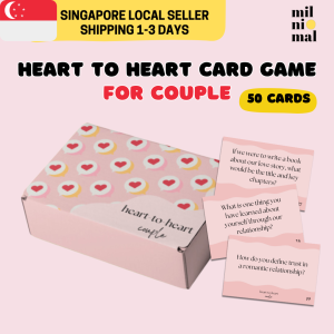 [SG Seller] Heart-to-Heart Card Games for Couples / Date Night Games / Relationship Card Games / Board Games Couples