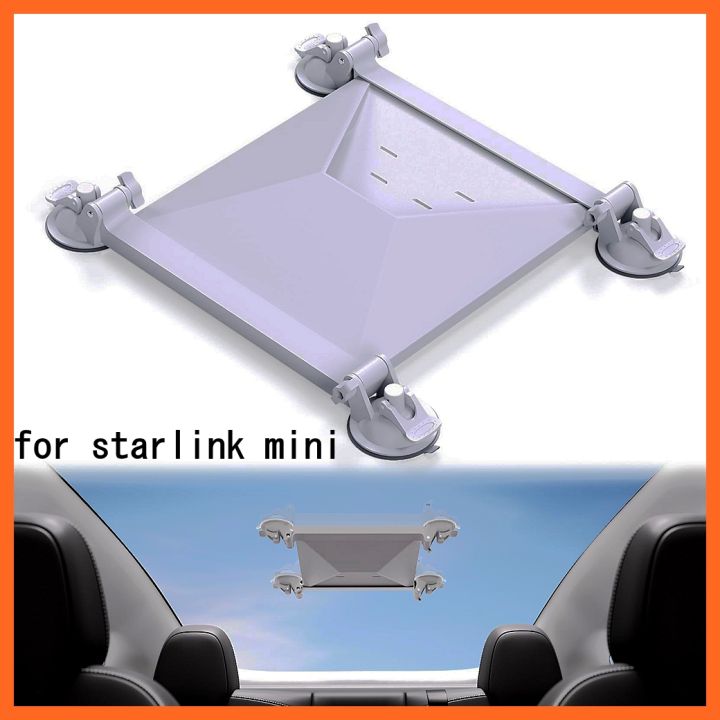 thumbnail interactive-video image 1 of Starlink Mini Suction Cup Mount - Universal Windshield & Sunroof Holder For Cars, RVs, Boats 1 of 9