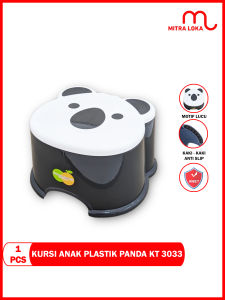 Mitra Loka Kursi Anak Plastik Gambar Panda Golden Sunkist