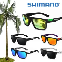 Shimano Polarized Fishing Sunglasses Men's Driving Shades Male Sun
