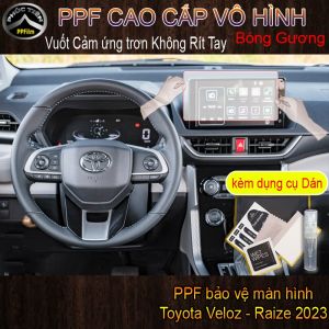 PPF Siêu bóng Gương dẻo Bảo vệ Màn Hình Toyota VELOZ CROSS RAIZE 2023