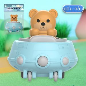 Xe Đồ Chơi Va Chạm Bật Nảy Hình Thú Cưng – Xe Quán Tính Trẻ Em Mới Nhất 2026