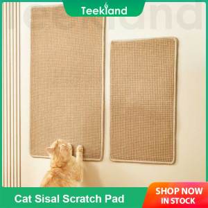 Teekland Cat Scratch Protect Mat Cat Scratcher Sisal Sofa Couch Mats Furniture Protector Cat Scraper for Cats Tree Scratching Post Large Size