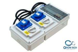 DAKO กล่องปลั๊กกระจายไฟ (DISTRIBUTION BOXES) 2P+E 16A 230V IP44 รุ่น A10MA01-4