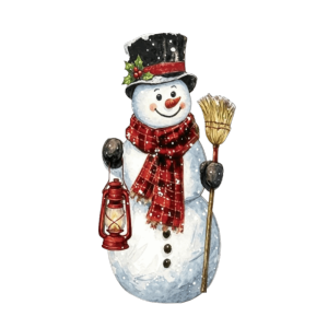 KODUS Santa Claus Ornament Door Hanging Sign Wooden Snowman Xmas Decorative Board Home Decor Wall-mounted Christmas Decorations Door