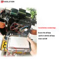 MSM-9804 Motorcycle Barako 175 LED Headlight 18 Led with angel eye. 