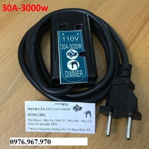 Dây nguồn đổi điện áp 220V sang 110V cho máy nội địa