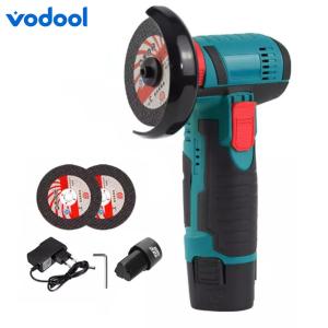 VODOOL Rechargeable 12V Mini Angle Grinder with 3 Inch Disc for DIY Home Renovation Projects