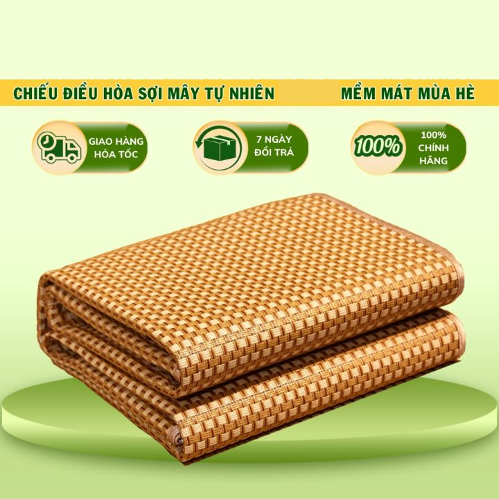 [ Siêu Phẩm Mùa Hè ] Chiếu Điều Hòa Sợi Mây Tổng Hợp Nhiều Kích Thước ...