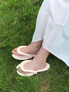 Detachable Travel Portable Slippers For Men And Women Couples Ultra-Thin For Travel Business Trips Hotel Bathing Cool Clip-On Slippers