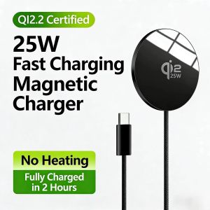 NEW 25W Super Fast Wireless Charger With USB C Cable For iPhone 18 17 16 15 Pro Max Samsung Huawei Qi2.2 Fast Charging Pad >
