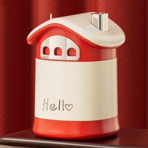 GAOSU House Shape Automatic Toothpick Holder Detachable Pops Up Toothpick Container Smart PP Toothpick Storage Box Home Use