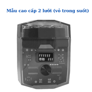 Máy Cạo Râu Sát Chân Lông Sạc Nhanh Chống Nước KONCA có vỏ trong suốt có cổng sạc type C - Hàng Nhập Khẩu
