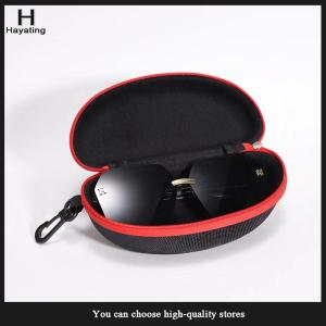 Hayating Fashion Portable Hard Oxford Cloth Zipper Box Eyewear Storage Case Sunglasses Reading Glasses Carry Bag Eyeglass Packaging Case