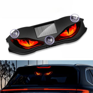 LED Car Light Solar Warning Light Dynamic Atmosphere LED Decorative Lamp