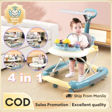 Height adjustable baby walker online