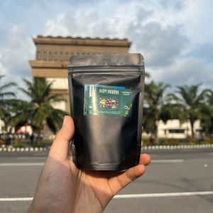Bubuk Kopi Murni 100% Isi 100 gr Rasa Pahit Hitam Pekat Original KOPI-TURBO