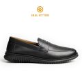 Sepatu Formal Pria Slip On Loafers Kerja Eral Vittori - Gata 1823. 