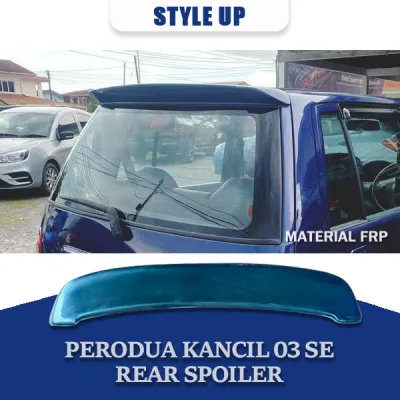 PERODUA KANCIL 2003-2008 (CIRCLE LAMP) SE REAR SPOILER TOP SPOILER 2003 2004 2005 2006 2007 2008 MATERIAL FRP