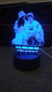 Đèn led Khắc hình ảnh - Miễn phí thiết kế theo yêu cầu