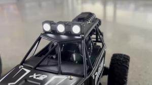 1:16 Scale Remote Control Monster Truck High Speeds 20KMH Off-Road RC Car with LED Lights All Terrains Childrens Gifts Toys Cars