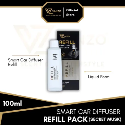 Vanzo Smart Car Diffuser Refill Pack-Classic Blossom (100ml)