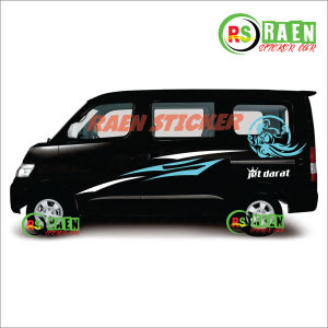 PROMO STIKER MOBIL DAIHATSU LUXIO GRANMAX STIKER WAYANG HARYANTO STICKER MOBIL TERBARU