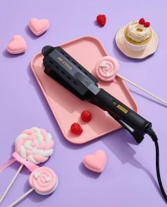 lazPick‌🔥เครื่องหนีบผมเซรามิก ปรับ4ระดับ 160°C-210°C ทำวอลลุ่ม-งุ้มปลาย-ตรงเงา [Professional/ช่างทำผม] แผ่นปิดกันร้อนเกิน ใช้งานบ้าน-ร้านสปา🔥