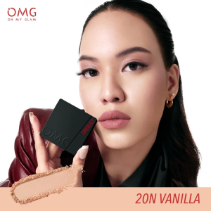 Grabstock OMG Oh My Glam Coverlast Two Way Cake Bedak Padat Kontrol Minyak 8 Jam