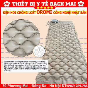 Đệm Hơi Chống Loét OROMI HF-A - Nệm Chống Ê Mỏi Lở Loét Cho Người Già Người Bệnh - Bảoh Hành Chính Hãng 2 Năm