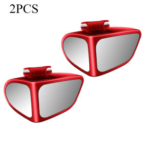 【In Stock】2pcs 360-Degree High-Definition Car Blind Spot Mirror Rotatable And Adjustable 2 Side Wide-Angle Exterior Car Rearview Mirror Parking Mirror