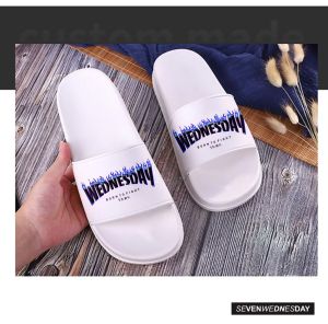 Sandal Distro Sandal Selop Pria Terbaru Sandal Selop Hits Sandal Slide Elegant Sendal Slide Anti Slip Seven Wednesday