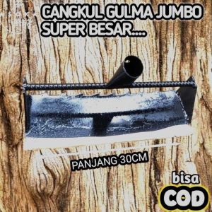 Cangkul Gulma Bahan Gergaji Selendang Asli L30CM