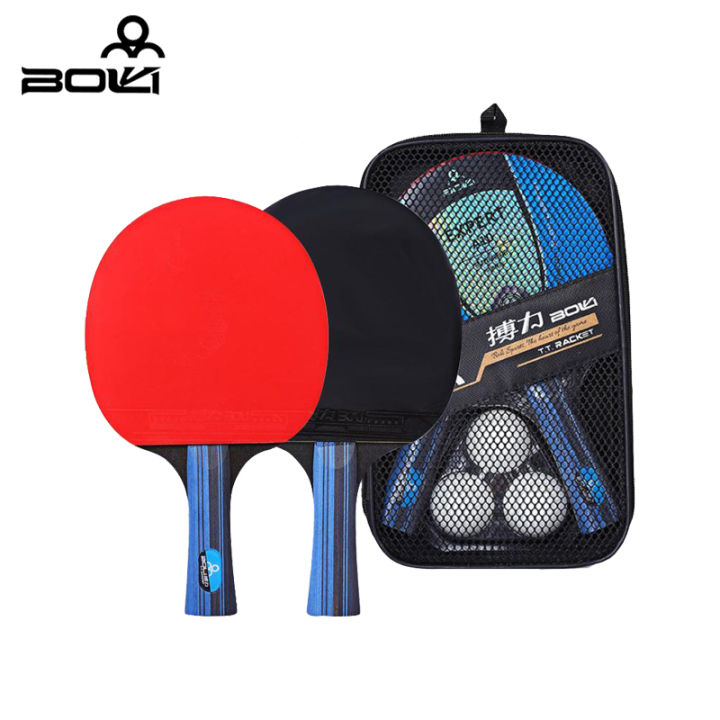 Boli Table Tennis Ping Pong Paddle Expert A10 Ergonomic Handle