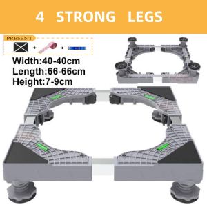 WL 8 Foot Washing Machine Stand Ref Stand Heavy Duty Metal With Wheel Heavy Duty 500KG Adjustable Bracket Stand Refrigerator Rack Stand Bracket Heavy Equipment Appliances Rack Ref Stand Patungan ng
