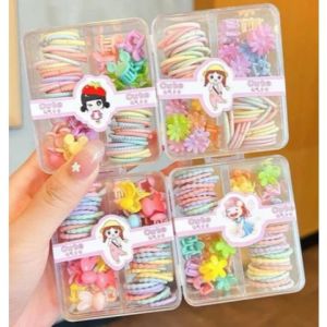 Jepit Rambut Anak Set Aksesoris Rambut Anak Kuncir Rambut Korea