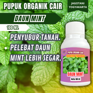 Pupuk Organik Daun Mint Bantu Melebatkan Daun Percepat Masa Tumbuh Tanaman By Jagotani Yogyakarta